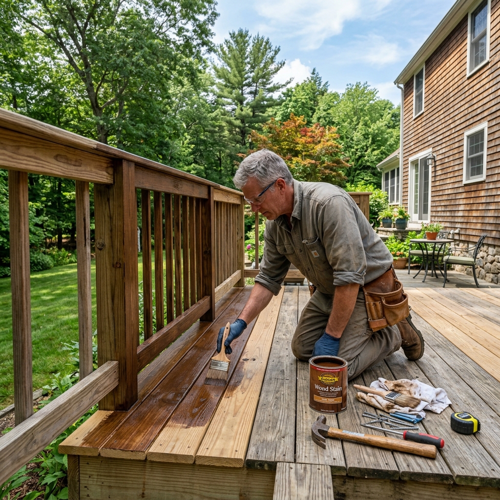 Deck Repair & Maintenance services in Connecticut by Easton Handyman Services
